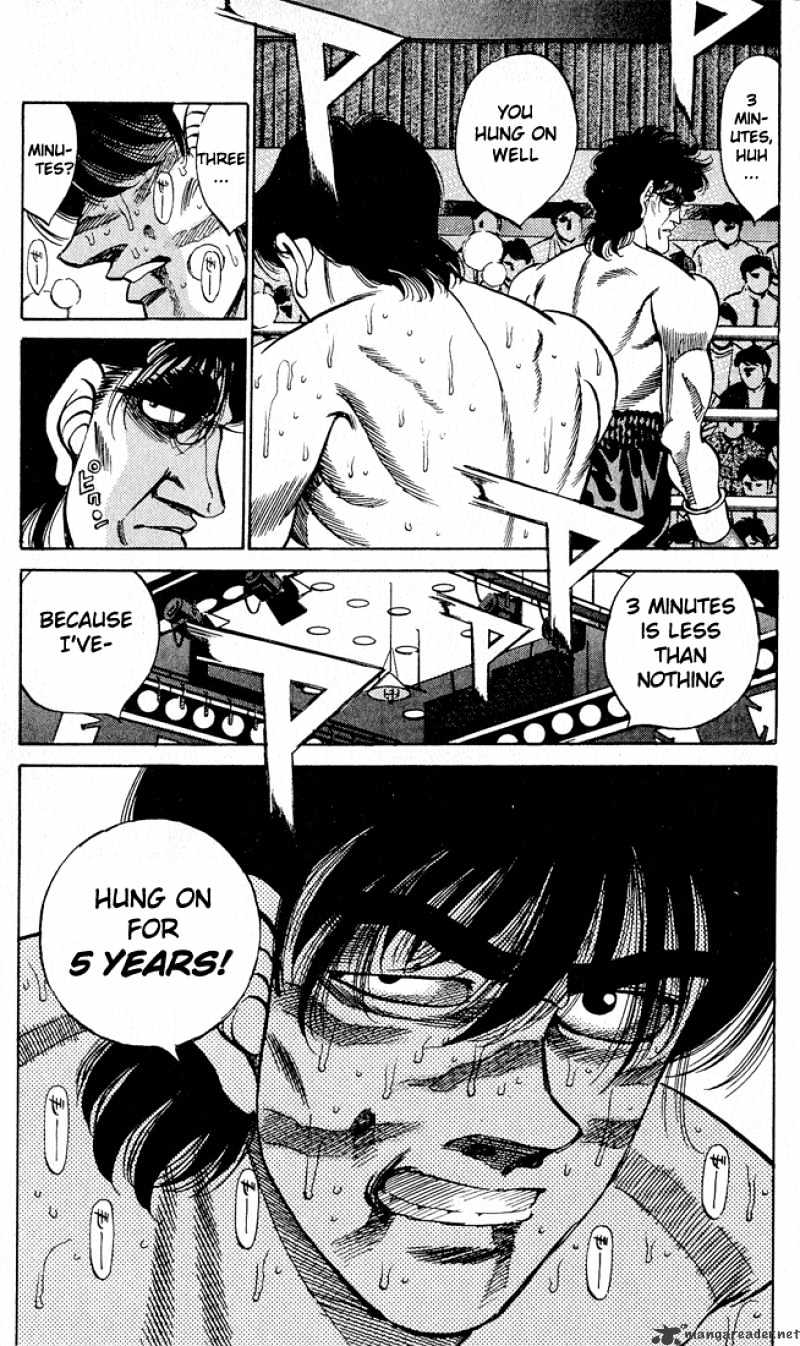 Hajime no Ippo: Fighting Spirit, Chapter 279 image 18